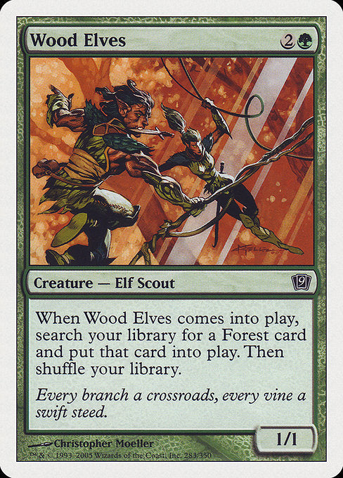 Wood Elves [Ninth Edition] - Evolution TCG