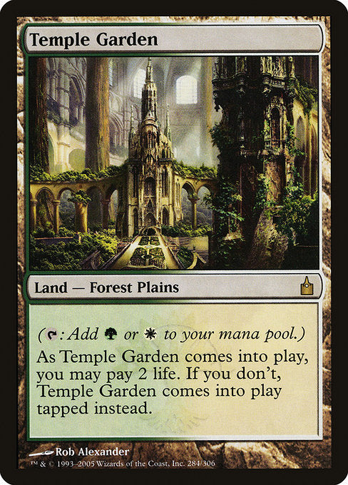 Temple Garden [Ravnica: City of Guilds] - Evolution TCG