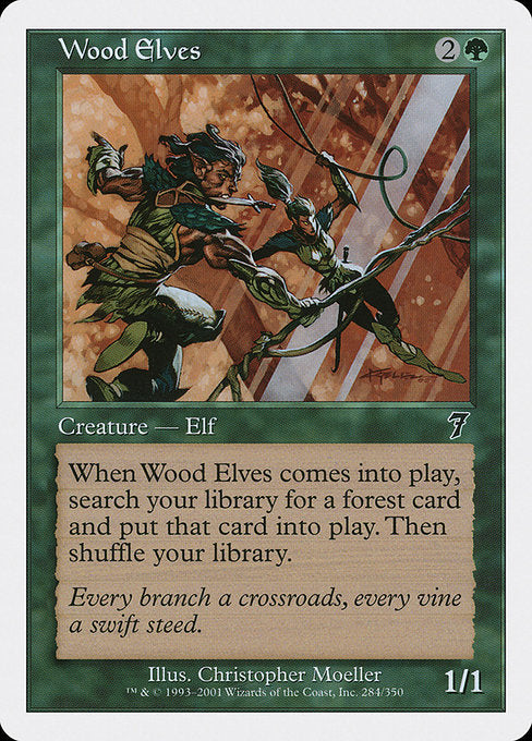 Wood Elves [Seventh Edition] - Evolution TCG