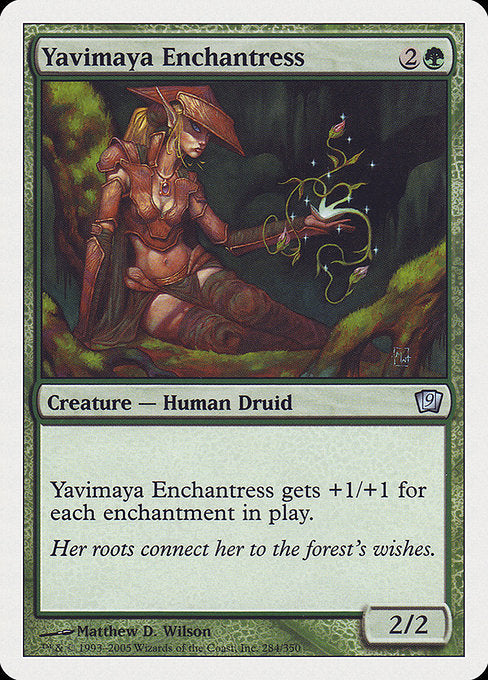 Yavimaya Enchantress [Ninth Edition] - Evolution TCG