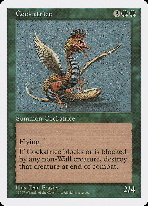 Cockatrice [Fifth Edition] - Evolution TCG