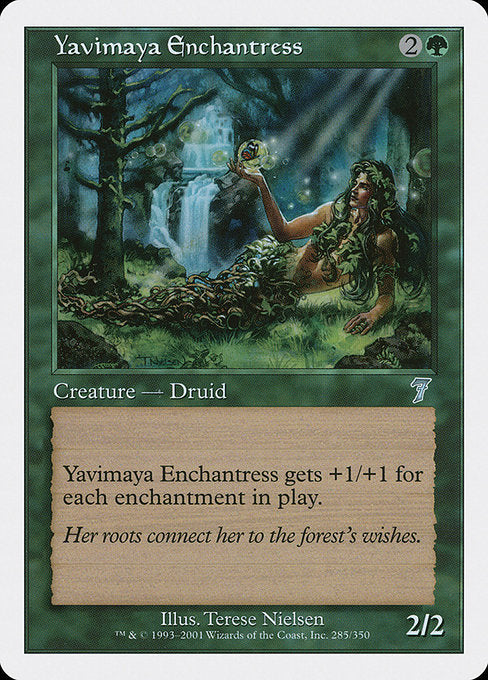 Yavimaya Enchantress [Seventh Edition] - Evolution TCG