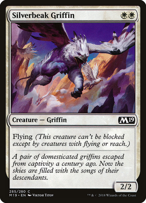 Silverbeak Griffin [Core Set 2019] - Evolution TCG