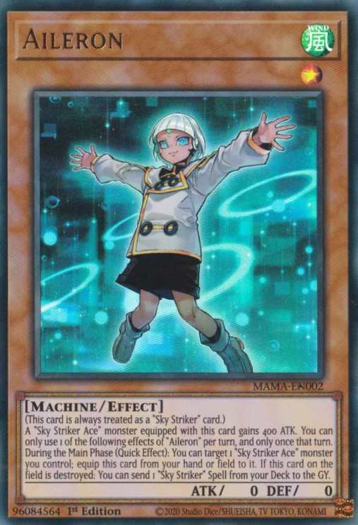 Aileron [MAMA-EN002] Ultra Rare - Evolution TCG