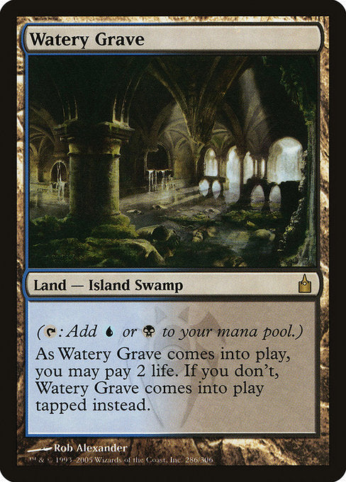 Watery Grave [Ravnica: City of Guilds] - Evolution TCG