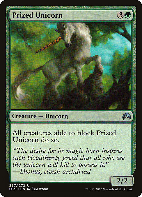 Prized Unicorn [Magic Origins] - Evolution TCG
