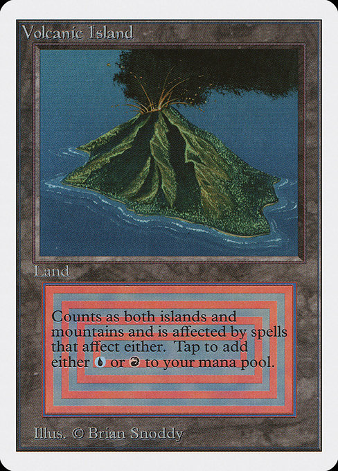 Volcanic Island [Unlimited Edition] - Evolution TCG