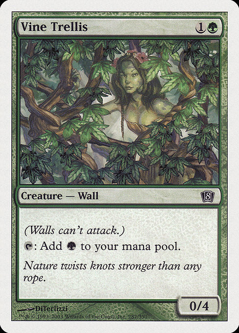 Vine Trellis [Eighth Edition] - Evolution TCG