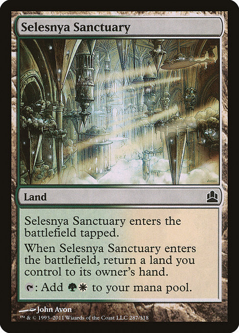 Selesnya Sanctuary [Commander 2011] - Evolution TCG