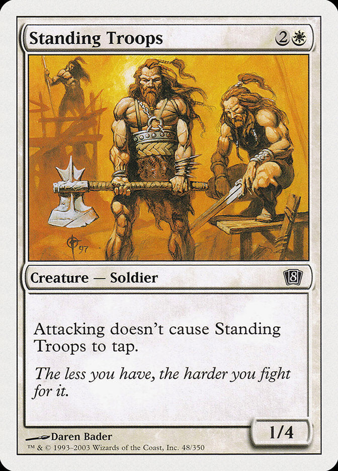 Standing Troops [Eighth Edition] - Evolution TCG