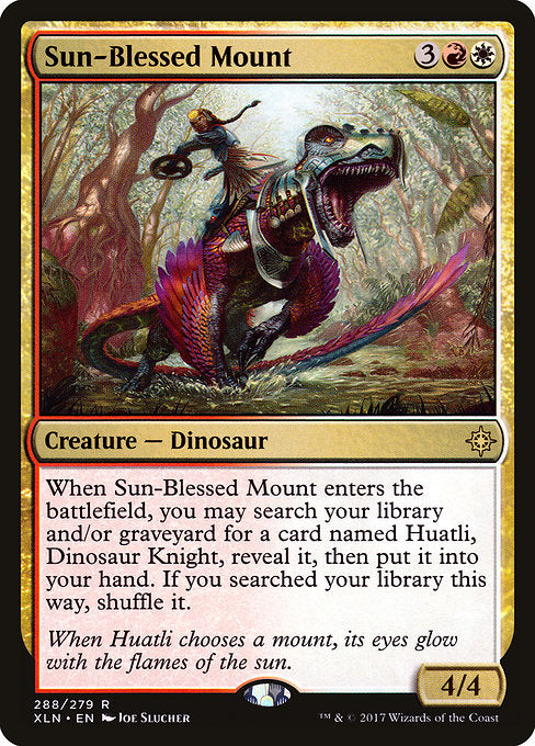 Sun-Blessed Mount [Ixalan] - Evolution TCG