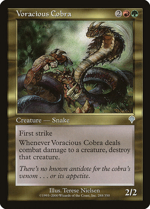 Voracious Cobra [Invasion] - Evolution TCG