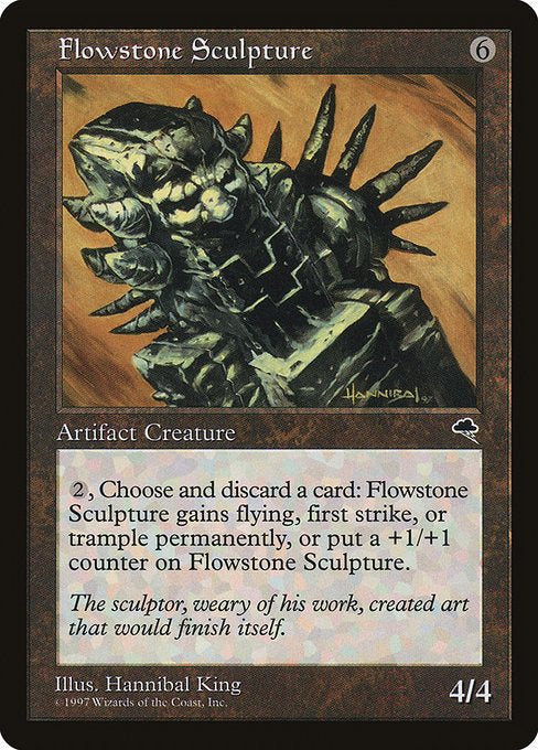 Flowstone Sculpture [Tempest] - Evolution TCG