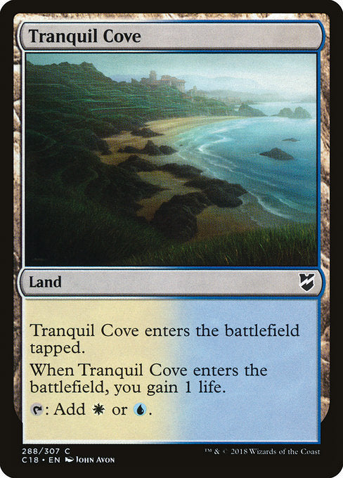Tranquil Cove [Commander 2018] - Evolution TCG