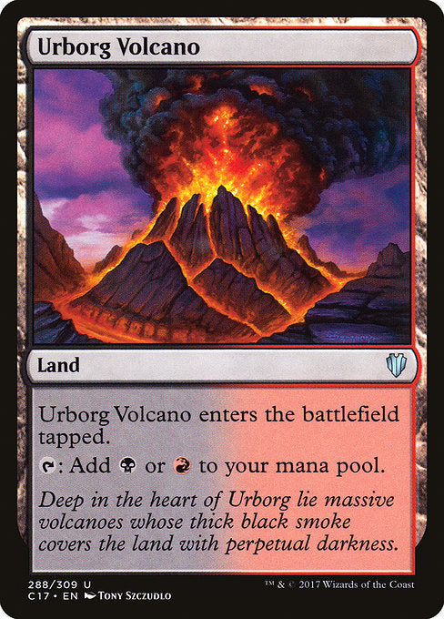 Urborg Volcano [Commander 2017] - Evolution TCG