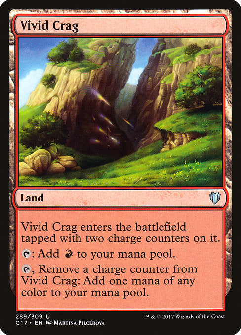 Vivid Crag [Commander 2017] - Evolution TCG