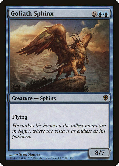 Goliath Sphinx [Worldwake] - Evolution TCG