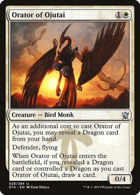 Orator of Ojutai [Dragons of Tarkir] - Evolution TCG