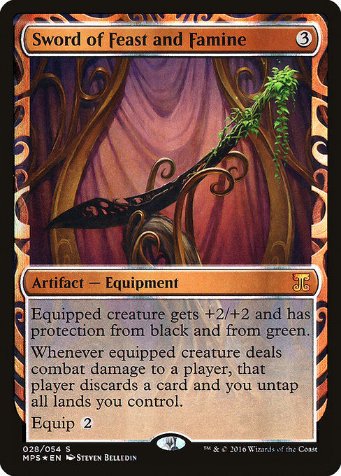 Sword of Feast and Famine [Kaladesh Inventions] - Evolution TCG
