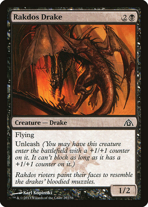 Rakdos Drake [Dragon's Maze] - Evolution TCG