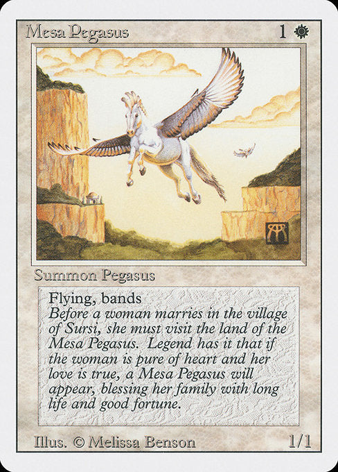 Mesa Pegasus [Revised Edition] - Evolution TCG