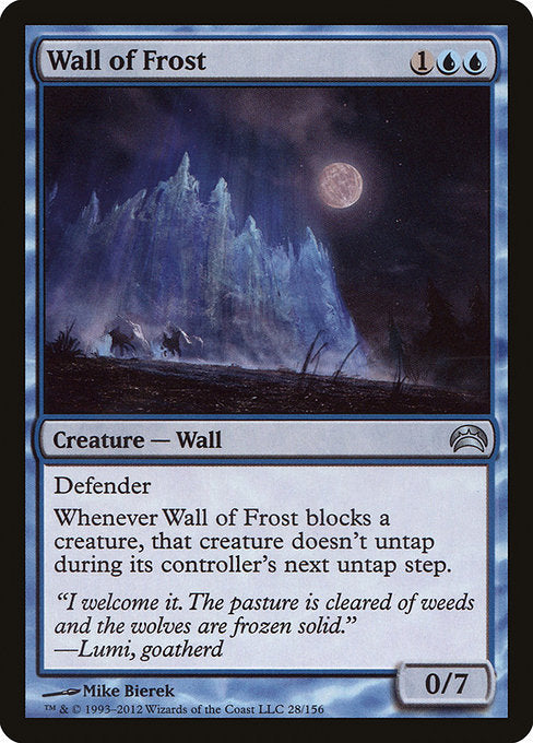 Wall of Frost [Planechase 2012] - Evolution TCG