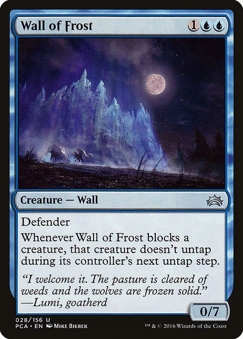 Wall of Frost [Planechase Anthology] - Evolution TCG