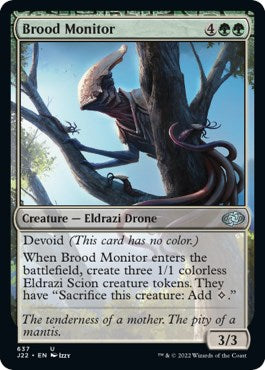 Brood Monitor [Jumpstart 2022] - Evolution TCG