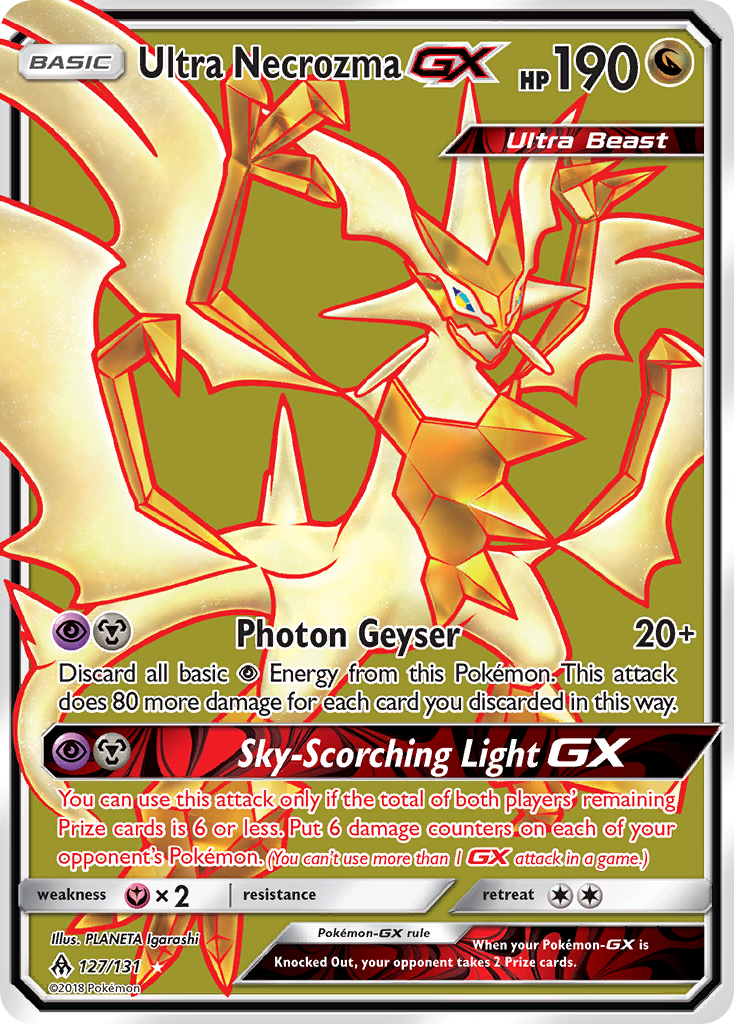 Ultra Necrozma GX (127/131) [Sun & Moon: Forbidden Light] - Evolution TCG