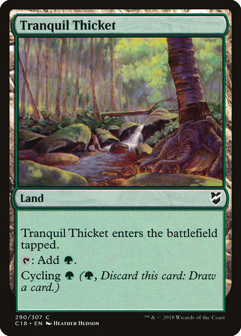 Tranquil Thicket [Commander 2018] - Evolution TCG