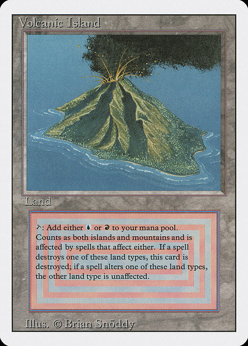 Volcanic Island [Revised Edition] - Evolution TCG