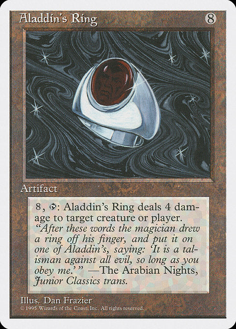 Aladdin's Ring [Fourth Edition] - Evolution TCG