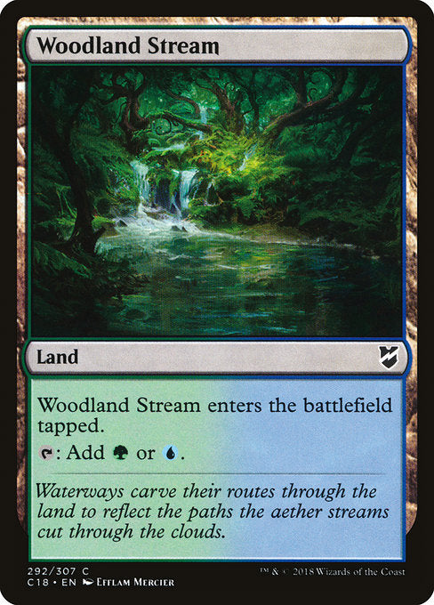 Woodland Stream [Commander 2018] - Evolution TCG