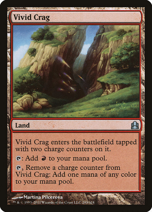 Vivid Crag [Commander 2011] - Evolution TCG