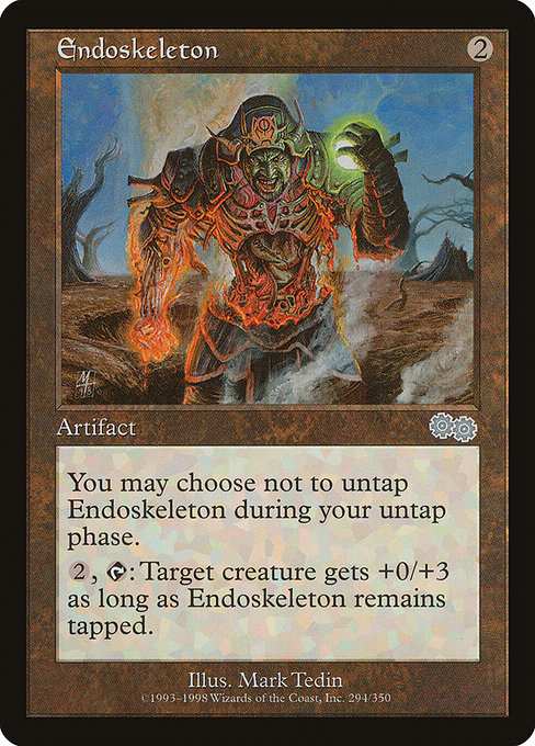 Endoskeleton [Urza's Saga] - Evolution TCG