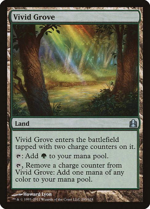 Vivid Grove [Commander 2011] - Evolution TCG