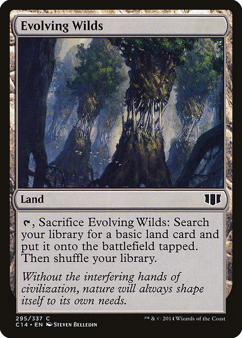 Evolving Wilds [Commander 2014] - Evolution TCG