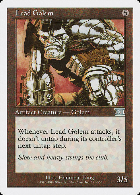 Lead Golem [Classic Sixth Edition] - Evolution TCG