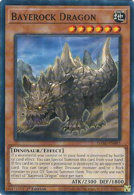Bayerock Dragon [DABL-EN081] Common - Evolution TCG