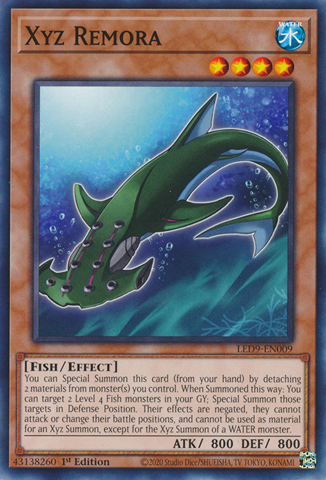 Xyz Remora [LED9-EN009] Common - Evolution TCG