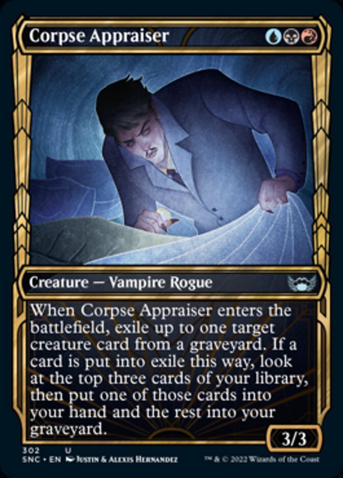 Corpse Appraiser (Showcase Golden Age) [Streets of New Capenna] - Evolution TCG