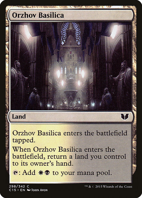 Orzhov Basilica [Commander 2015] - Evolution TCG