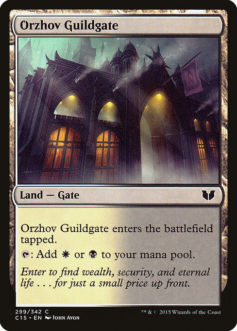 Orzhov Guildgate [Commander 2015] - Evolution TCG