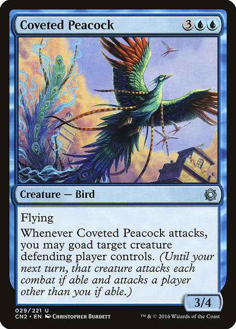 Coveted Peacock [Conspiracy: Take the Crown] - Evolution TCG