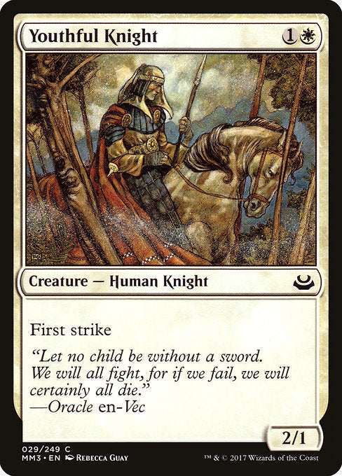 Youthful Knight [Modern Masters 2017] - Evolution TCG