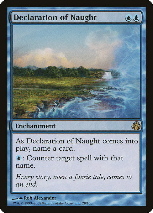 Declaration of Naught [Morningtide] - Evolution TCG