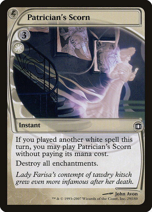 Patrician's Scorn [Future Sight] - Evolution TCG