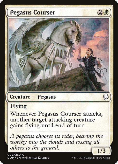 Pegasus Courser [Dominaria] - Evolution TCG