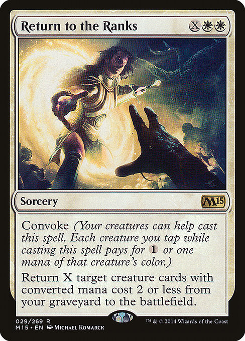 Return to the Ranks [Magic 2015] - Evolution TCG