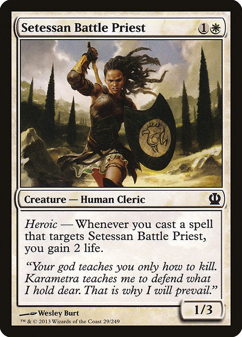 Setessan Battle Priest [Theros] - Evolution TCG